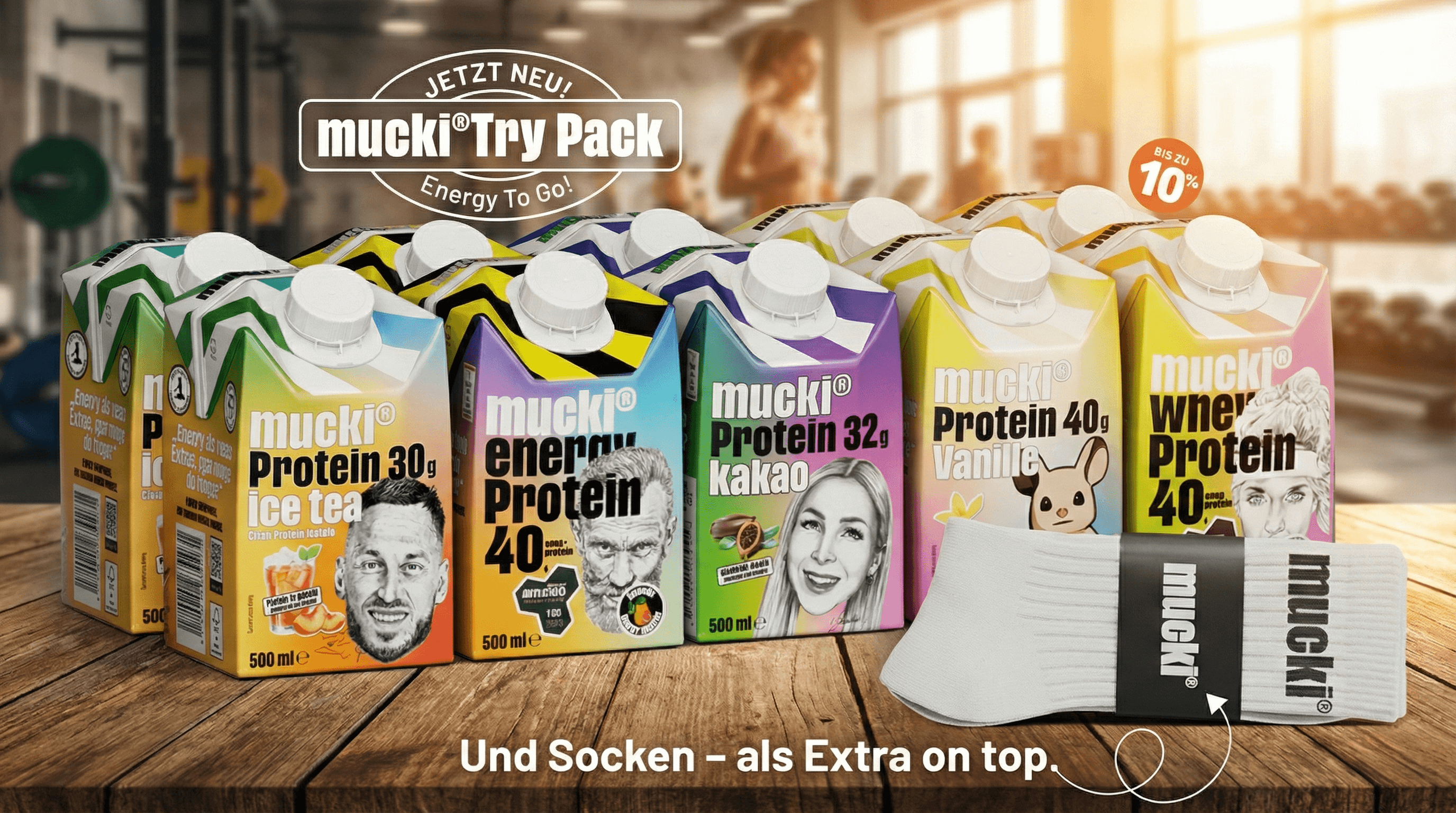 Mucki Protein Brand Ambassadors